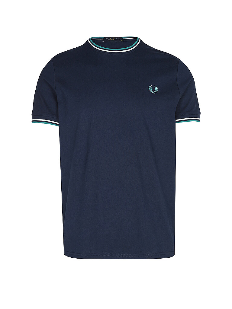 FRED PERRY T-Shirt blau S herren